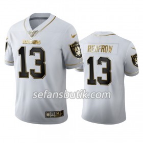 Oakland Raiders Tröjor Hunter Renfrow 13 Nike Vit Golden Edition 100th - Herr